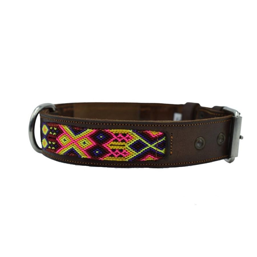 LOYAL COLLAR DE PIEL ARTESANAL TALLA L PARA PERROS, , large Imagen numero 1