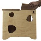 Caja de juegos para gatos Atrápame si puedes color Marrón, , large image number null