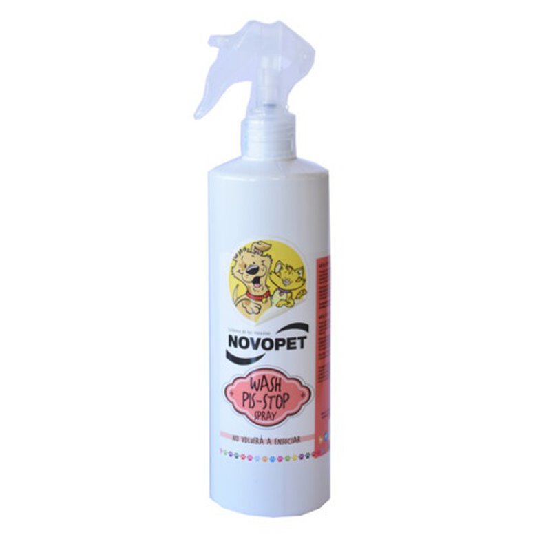 Novopet Wash Pis-Stop spray antiorines perro gato image number null