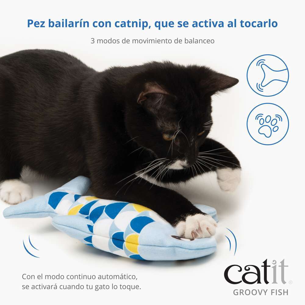 Catit Groovy Pez, Azul, , large Imagen numero 3