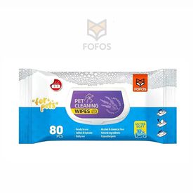 Toallitas de limpieza para mascotas 80 u con aroma a lavanda