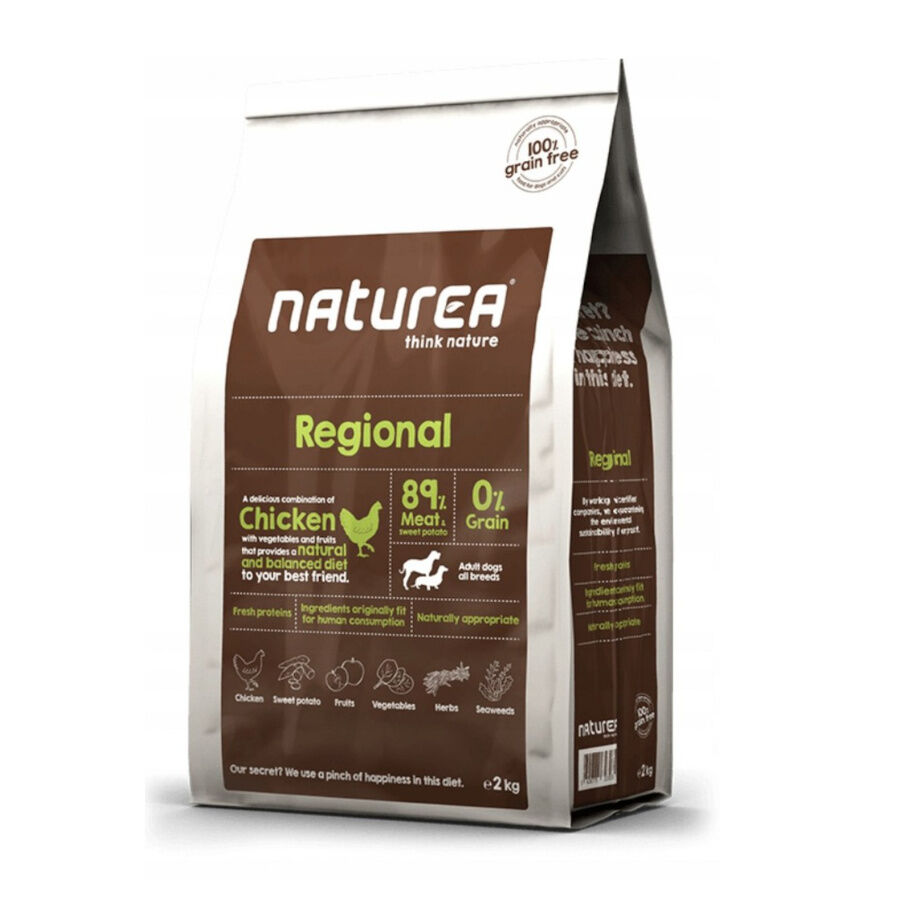 2 kg Naturea Adult Regional Pollo pienso para perros, , large Imagen numero 1