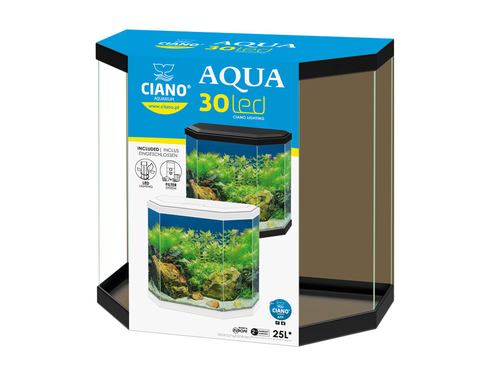 Aqua 30 Led Blanco Ciano - Set completo con LED, Filtro y Consumibles, , large Imagen numero 3