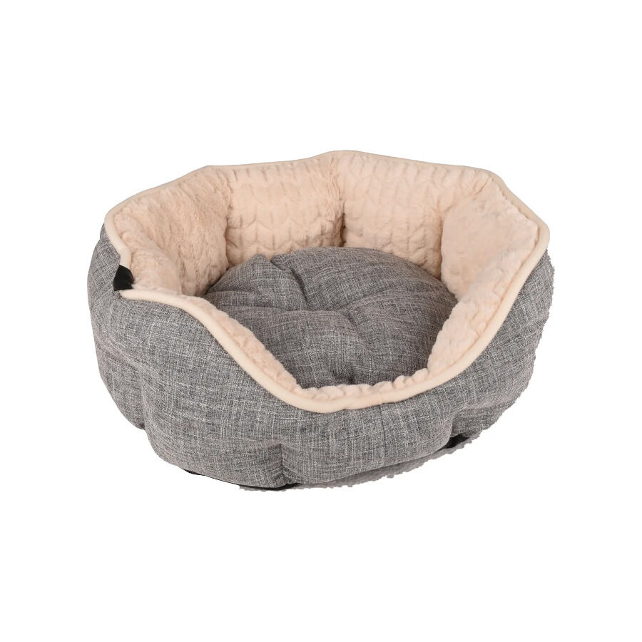 Flamingo Zupo Oct&oacute;gono Gris cama cuna para perros y gatos, , large Imagen numero 2