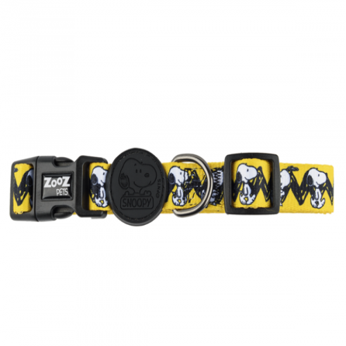 Collar para perro Snoopy color amarillo, , large Imagen numero 1