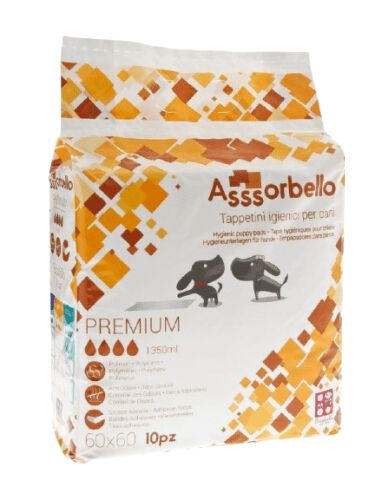 Empapadores Premium Asssorbello &ndash; 60x60cm 10 un, , large Imagen numero 1