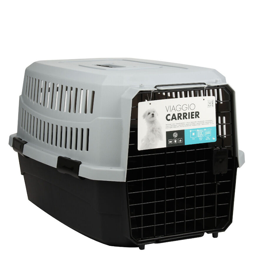M-Pets Viaggio Transportadora Gris para perros