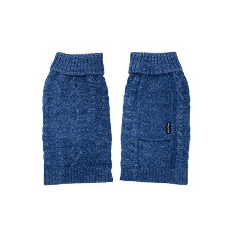 Arquivert jersey de punto trenzado azul para perros, , large Imagen numero 2