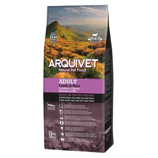 Pienso Dog Adult Arquivet sabor Arroz y Cordero