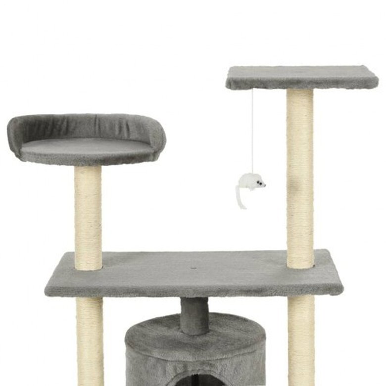 Rascador con poste de sisal color Gris, , large image number null