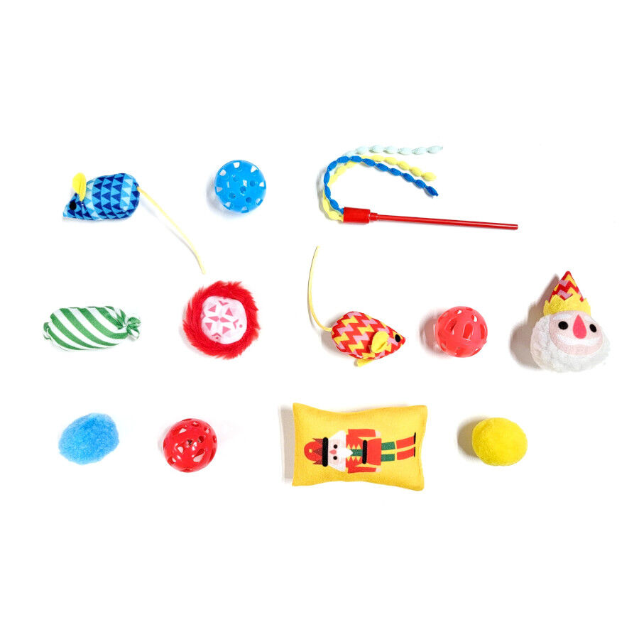 Wonder Christmas Caja Sorpresa Juguetes Navideños para gatos thumbnail