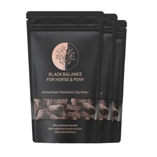 Black balance prebiótico natural para caballos y ponis