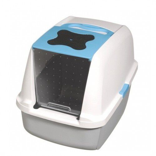 Arenero para gatos Hagen Catit azul, , large Imagen numero 1