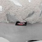 Trixie Feather Cama Redonda Gris para perros, , large image number null