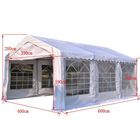 Pergola Outsunny para cochera color Blanco, , large image number null