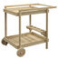 Outsunny Camarera con Ruedas Madera Natural, , large indicador imagen numero 1