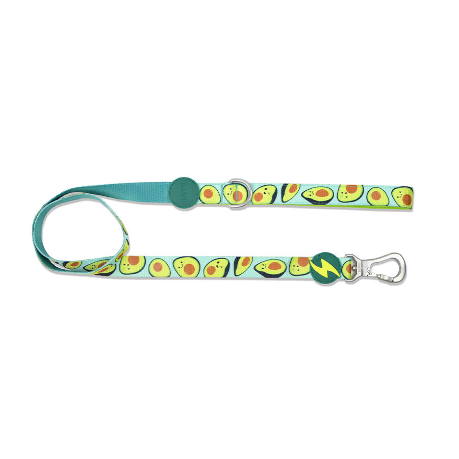 Dashi avocado correa de poli&eacute;ster multicolor para perros, , large Imagen numero 1