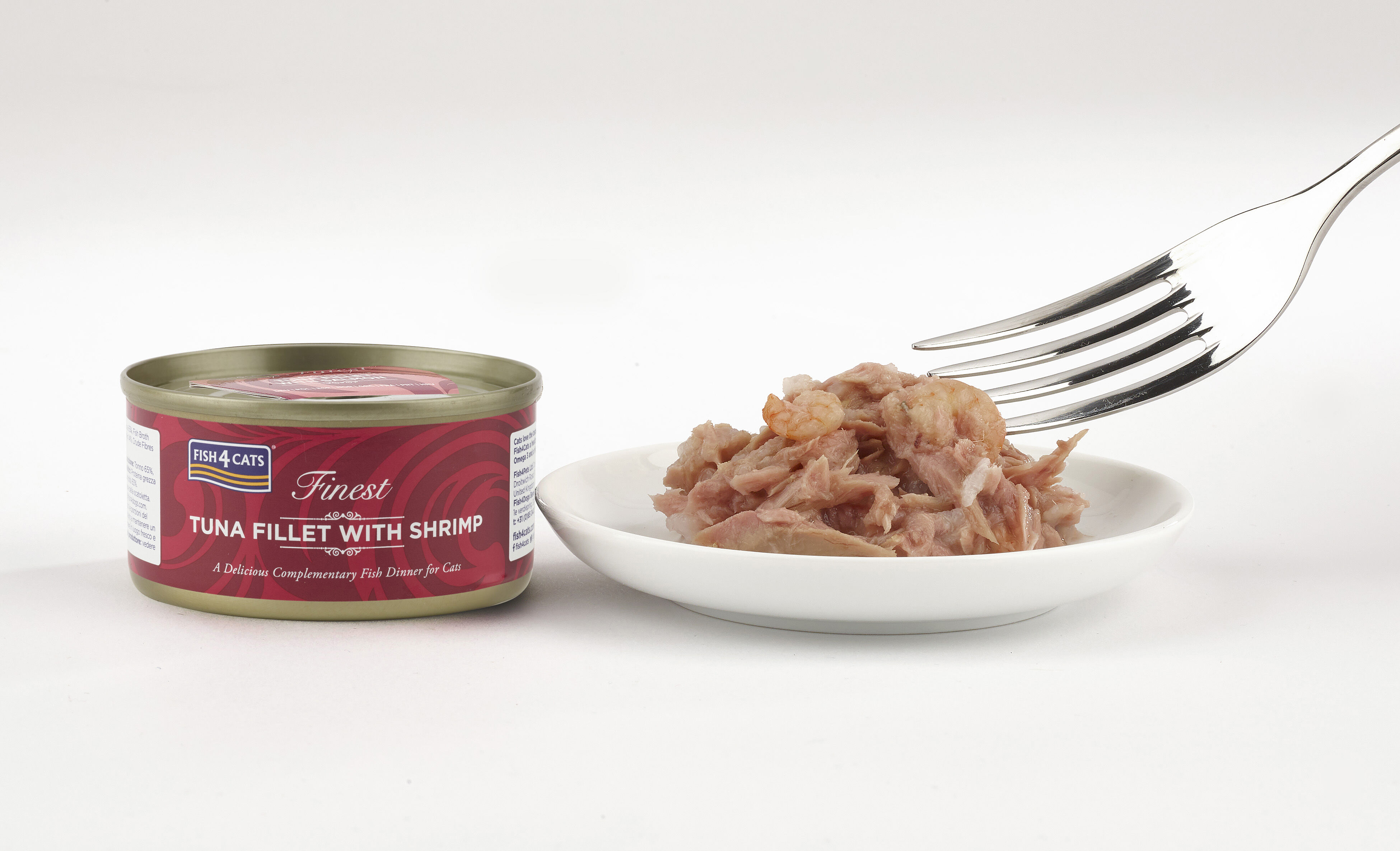 Fish4Cats Filete para gato &ndash; At&uacute;n con camar&oacute;n 70 g (pack de 10), , large Imagen numero 2