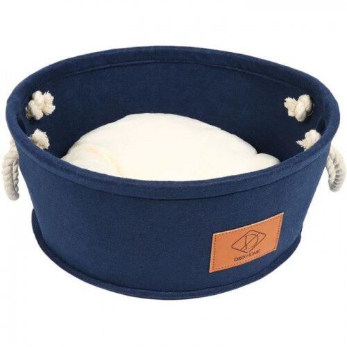 Europet bernina cama de fieltro azul para gatos