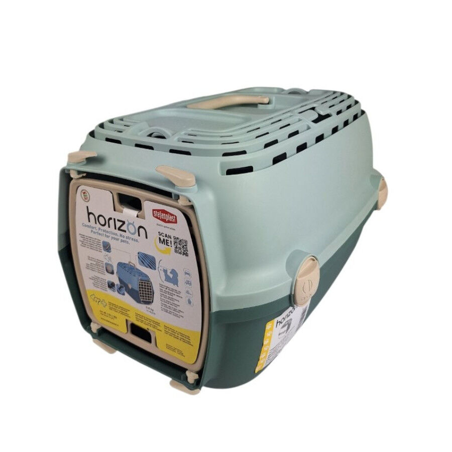 Stefanplast Horizon Transport&iacute;n verde para perros, , large Imagen numero 1