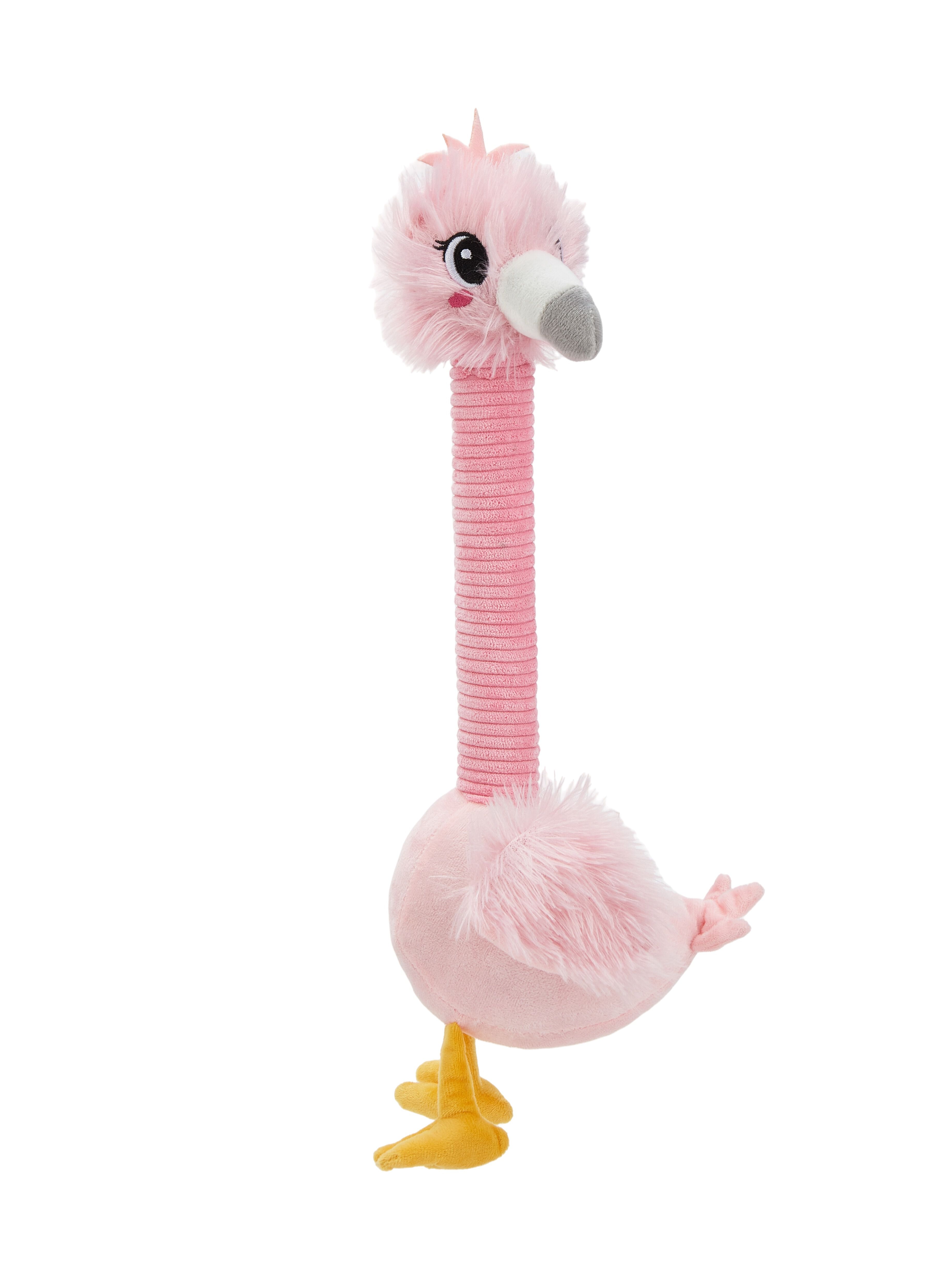 Juguete para Perro de Cuello Largo con Sonido Crinkle &ndash; Flamenco, , large Imagen numero 5