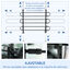 PawHut Barrera Protectora de Coche para Perros Ajustable 89-150x9x76-124 cm Rejilla Separadora para Maletero Coche Universal Reja de Seguridad de Acero Negro., , large indicador imagen numero 5