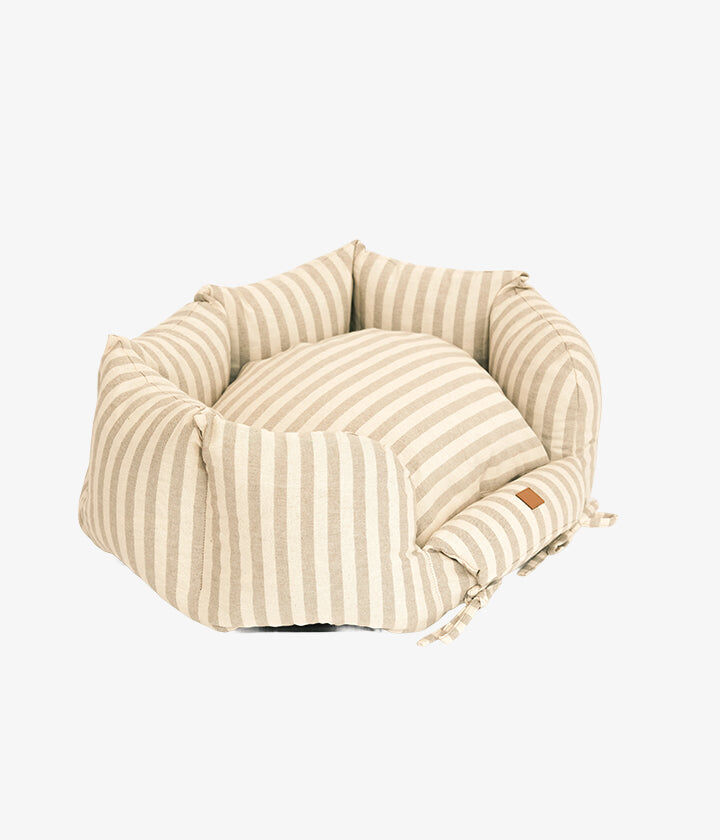 Pet and Co Cama Rayada Topo Ronny para Perros, , large Imagen numero 4