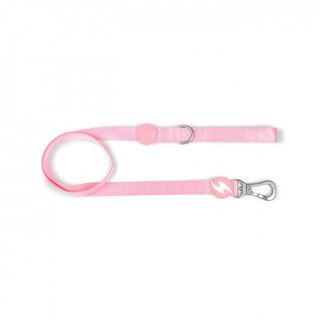 Correa de nylon para perros color Rosa Claro