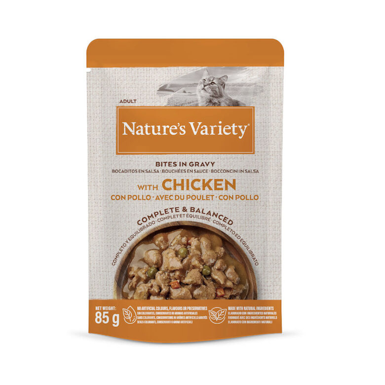 Nature&#039;s Variety Adult Pollo Sobre en Salsa para gatos