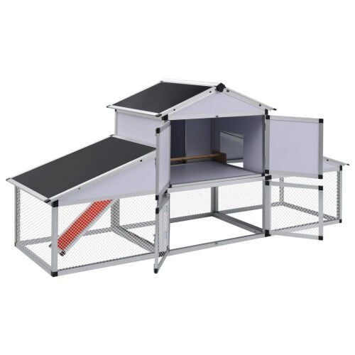 Gallinero con parte superior y ponedero para gallinas thumbnail