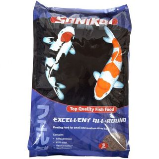 Comida para carpas Koi japonesas pequeñas y medianas