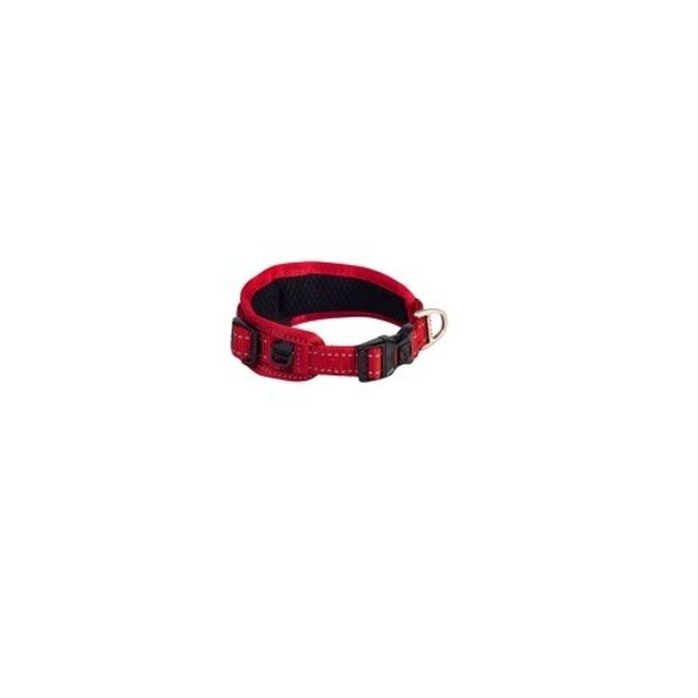 Rogz padded collar acolchado rojo para perros, , large image number null