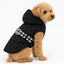 Outech Abrigo Negro con Cinturon para perros, , large indicador imagen numero 4