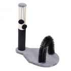 Columna de arañazos PawHut para gato color Blanco/Gris, , large image number null