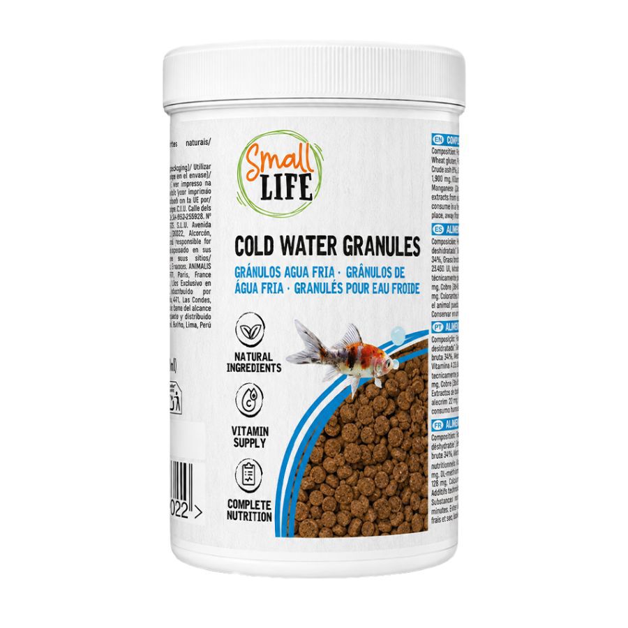 100 ml Small Life Gr&aacute;nulos Agua Fria Alimento para peces, , large Imagen numero 1