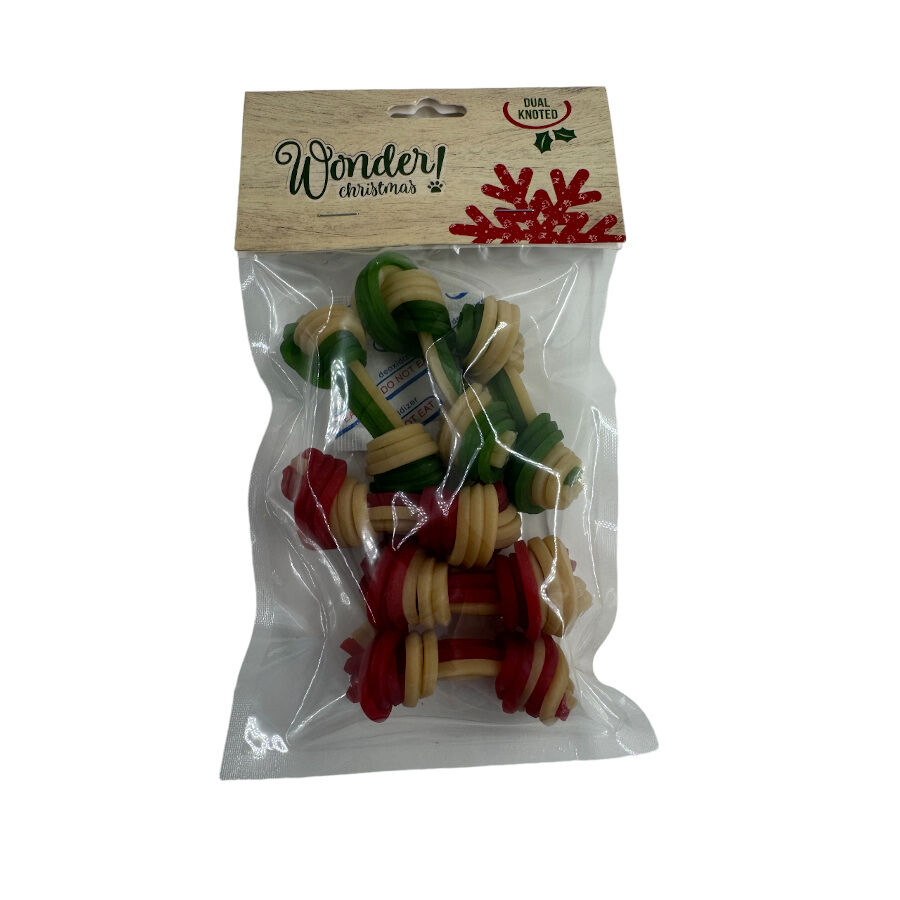 84 g Wonder Christmas Snacks Doble Nudo para perros, , large Imagen numero 1