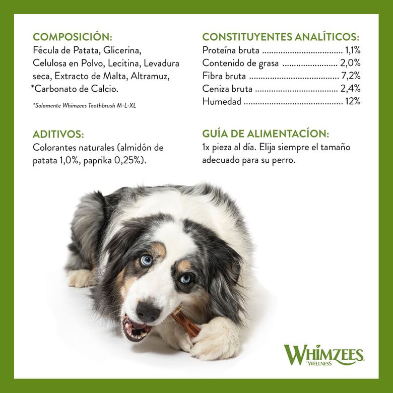 Whimzees Snacks Dentales para perros de razas grandes thumbnail
