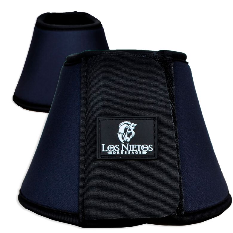 Guarnicioneria Los Nietos Campanas Softopren  Set De Un Par Color Azul Equipamiento Para El Caballo thumbnail