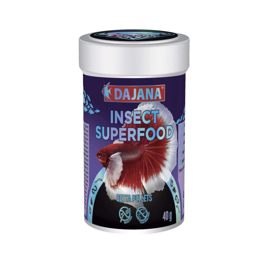 100 ml Dajana Insect Superfood Pellets Alimento para peces Bettas, , large Imagen numero 1