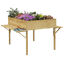 Outsunny Mesa de Cultivo Madera Natural, , large indicador imagen numero 1