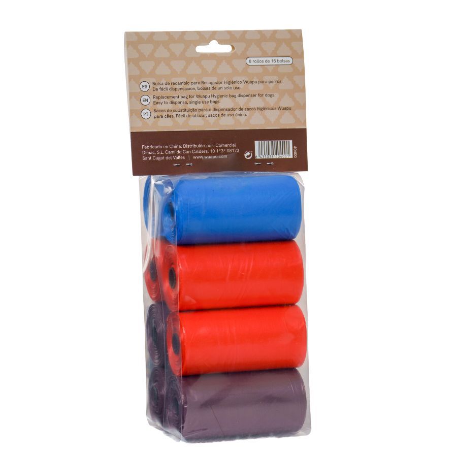 Wuapu Bolsas Higienicas Mix Rollos para perros thumbnail