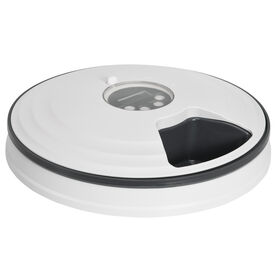 Pawhut Alimentador Automático LED Digital 6 cuencos