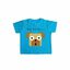 Camiseta bebé "Hoy estoy... emocionado" color Azul, , large indicador imagen numero 1
