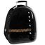 Mochila para transporte de mascotas gato, perro o aves Transportín de plástico rígido y tela, , large indicador imagen numero 1