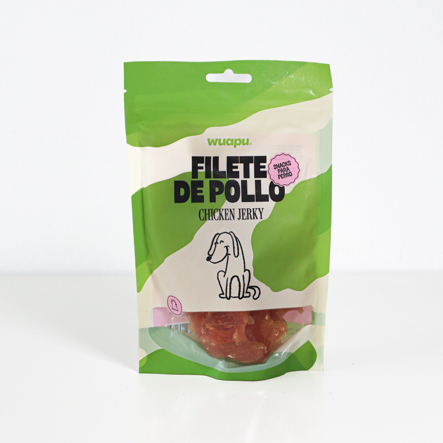 SNACK NATURAL PARA PERRO FILETE DE POLLO DESECADAS WUAPU, , large Imagen numero 3