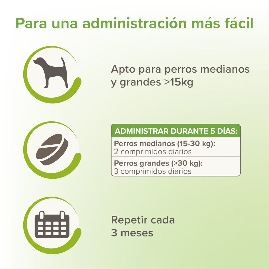 Beaphar Vermipure Repelente Interno Natural en comprimidos para perros medianos y grandes, , large Imagen numero 4