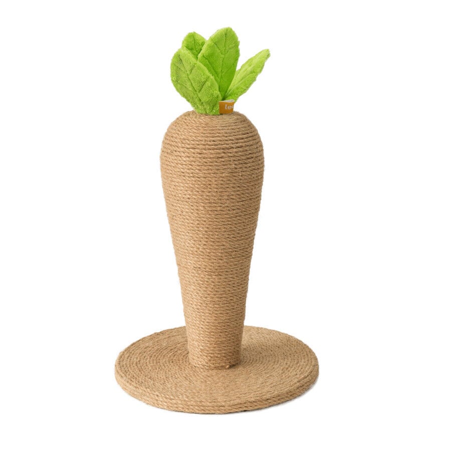 Leeby Carlos zanahoria rascador de yute para gatos, , large Imagen numero 2