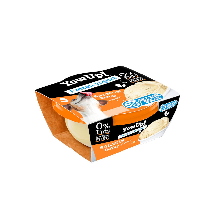 110 g YowUp! Yogur Helado Natural Tartar De Salm&oacute;n Para Perros, , large Imagen numero 2