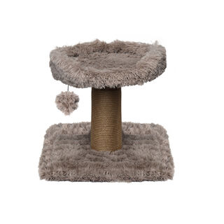 Catshion Flora Poste Rascador con Cama Beige para gatos