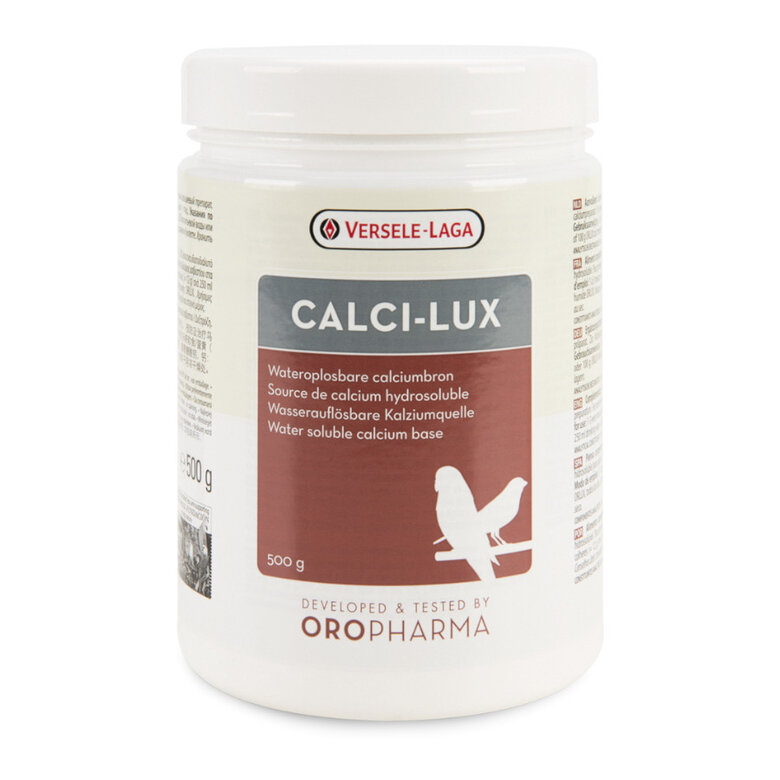 500 g Versele-Laga Oropharma Calci-Lux Calcio para pájaros